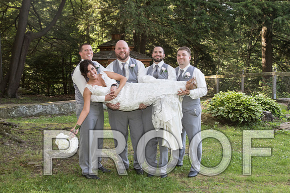 IF6A5653 aaa Wedding - Bride and Groom with the bridal party