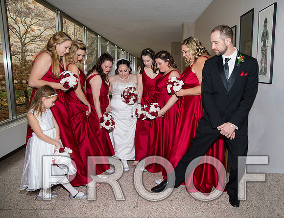 8L2A5619 aaa Wedding Photos - Bride with bridal party and family