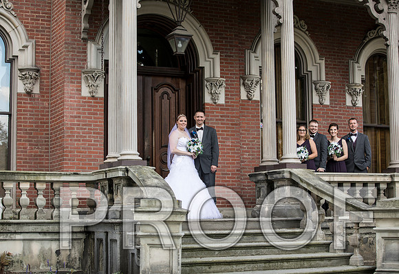 8L2A7736 aaa Wedding - Bride and groom with bridal party