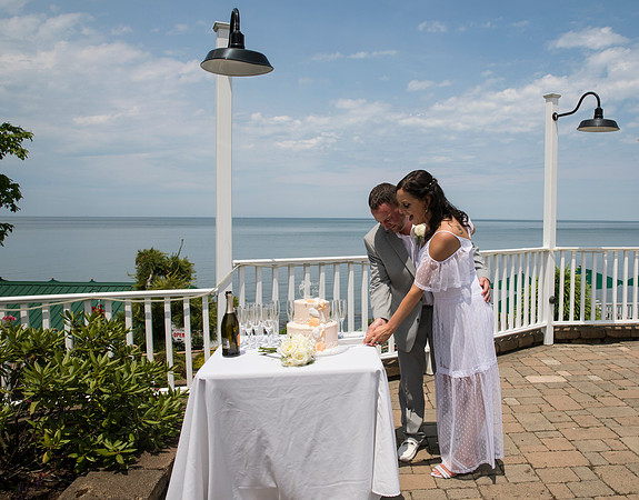 8L2A9972 aaa Wedding Photos - The stunning bride & groom lakefront