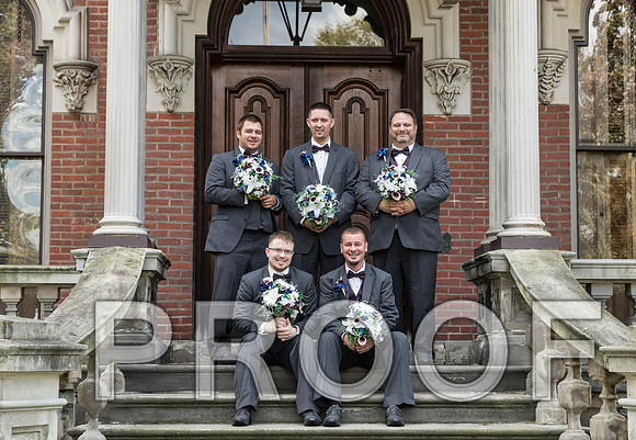 IF6A8249 aaa Wedding - Bride and groom with bridal party