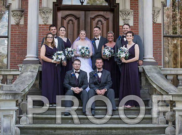 8L2A7741 aaa Wedding - Bride and groom with bridal party