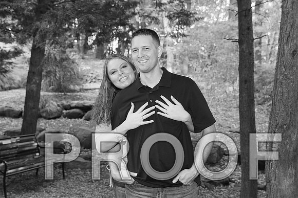 IF6A8696 B&W Engagement Session at Millcreek Park
