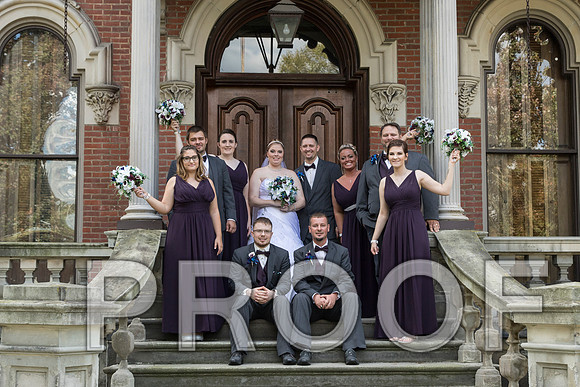 IF6A8246 aaa Wedding - Bride and groom with bridal party
