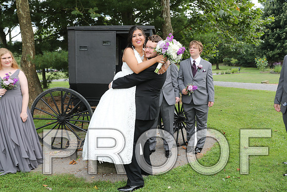 8L2A5878 Wedding - Bride and Groom with the Bridal Party