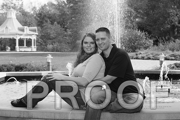 IF6A8589 B&W Engagement Session at Millcreek Park