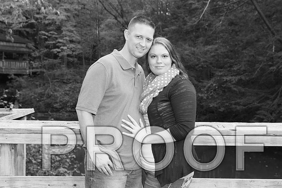 IF6A8835 B&W Engagement Session at Millcreek Park